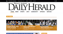Desktop Screenshot of paherald.sk.ca